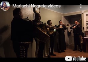 Mariachi Negrete with 5 musicians at house birthday party image of Mariachi Negrete with 5 musicians at house birthday party